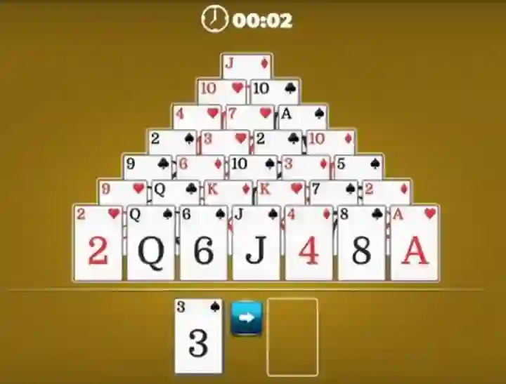 Pyramid Solitaire เกมออนไลน์