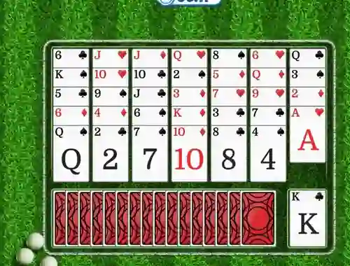 Golf Solitaire เกมออนไลน์