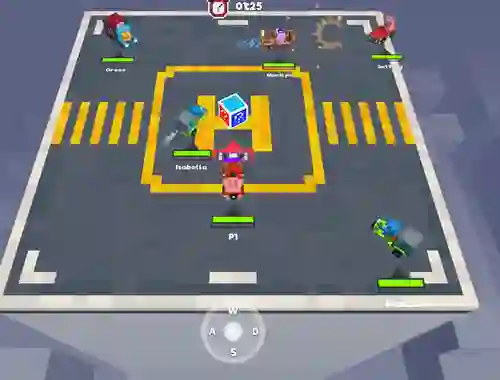 Bumper Car Demolition Race เกมออนไลน์