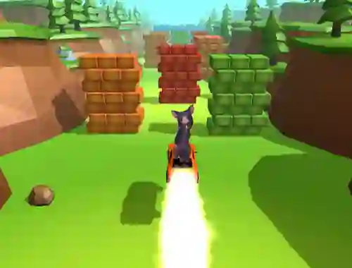 Ratomilton Rocket Car เกมออนไลน์