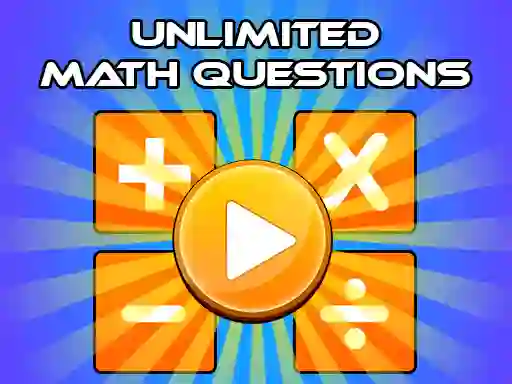 Unlimited Math Questions เกมออนไลน์