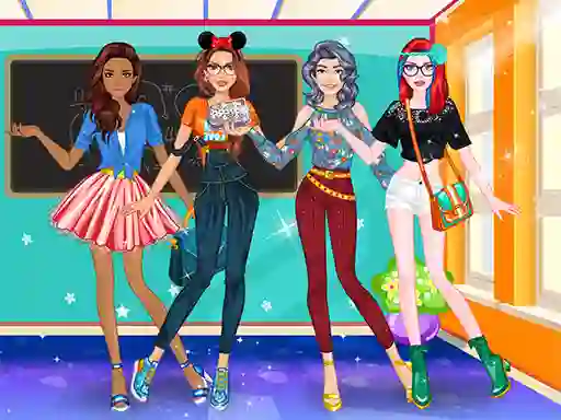 High School Dress Up For Girls เกมออนไลน์