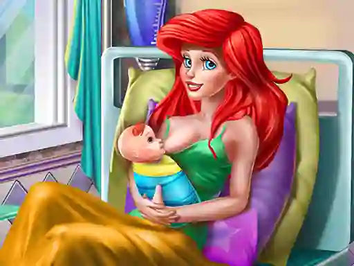 Princess Mermaid Mommy Birth เกมออนไลน์