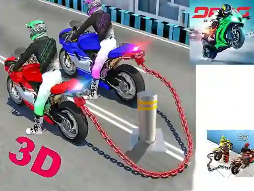 Chained Bike Racing 3d เกมออนไลน์