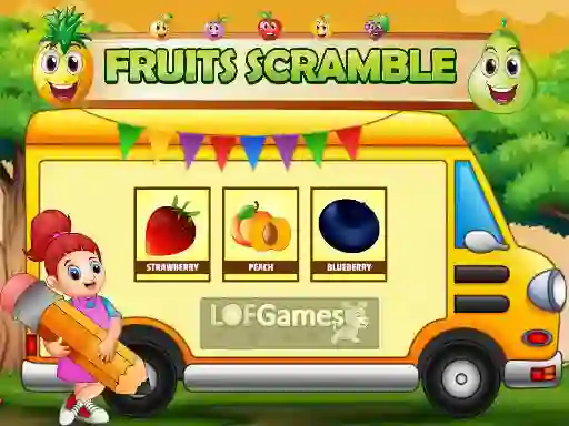 Fruits Scramble เกมออนไลน์