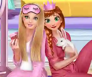 Princesses Pj Party เกมออนไลน์