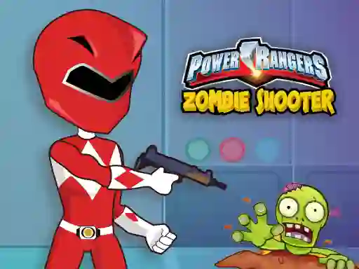 Power Rangers Zombie Shooter เกมออนไลน์