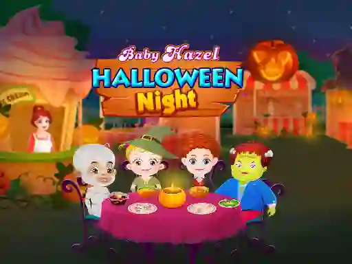 Baby Hazel Halloween Night เกมออนไลน์