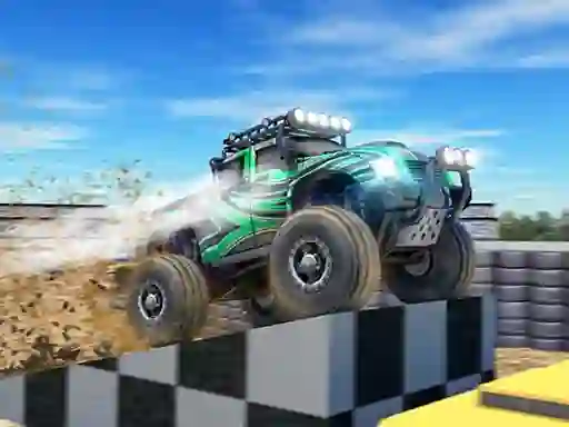 4x4 Monster Truck Driving 3D เกมออนไลน์