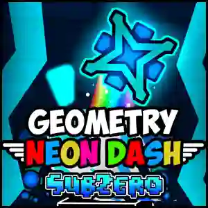 Geometry Neon Dash subzero เกมออนไลน์