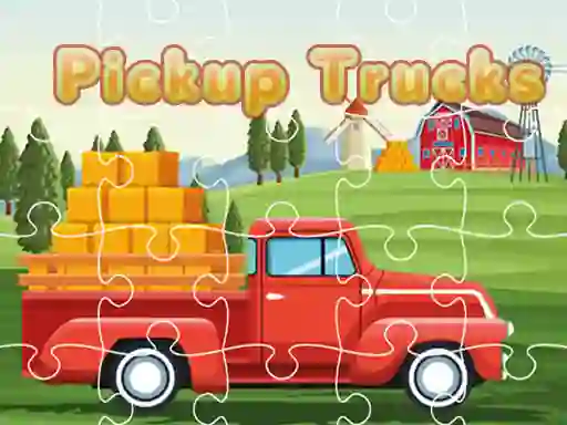 Pickup Trucks Jigsaw เกมออนไลน์