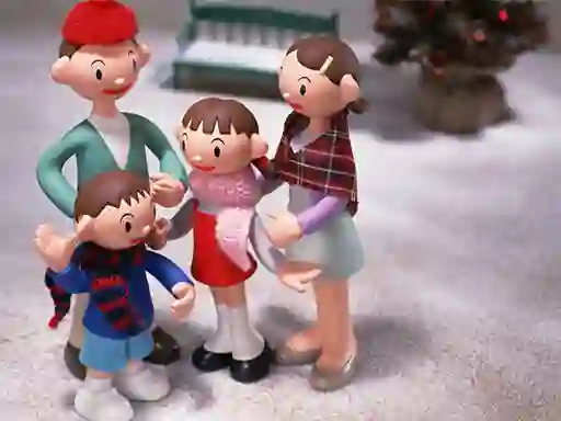 Christmas Clay Doll Puzzle เกมออนไลน์