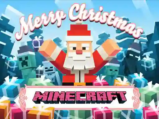 MineCraft Christmas Jigsaw Puzzle เกมออนไลน์