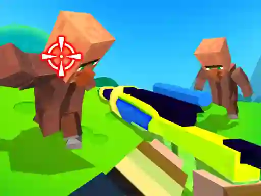 Craft Man Vs Giant TNT เกมออนไลน์