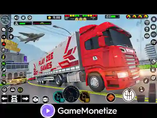 Crazy car transport truck เกมออนไลน์