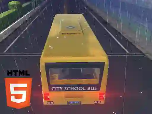 Bus School Driving 2023 เกมออนไลน์