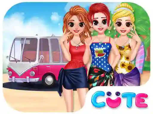 Besties Summer Vacation เกมออนไลน์