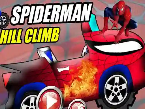Spiderman Hill Climb เกมออนไลน์