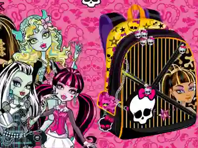 Monster High Backpack Design เกมออนไลน์