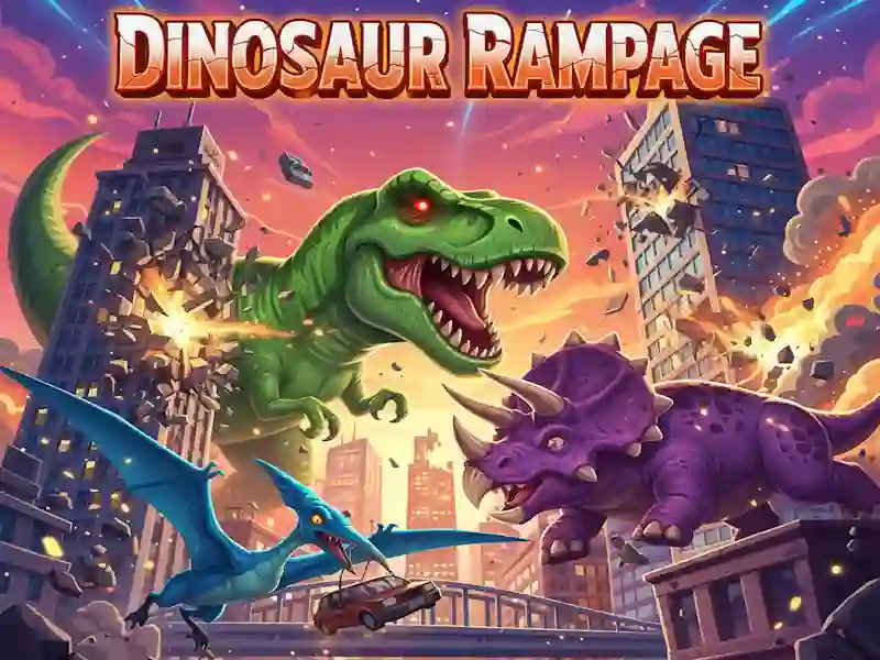 Dinosaur Rampage เกมออนไลน์