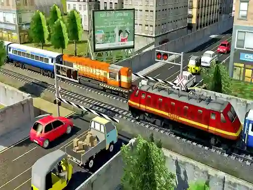 Modern Train Driving Simulator เกมออนไลน์