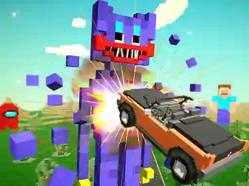Nubic Stunt Car Crasher เกมออนไลน์