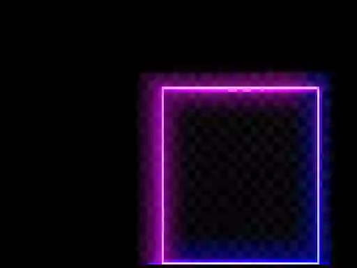 Neon square Rush เกมออนไลน์