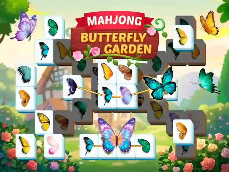 Mahjong Butterfly Garden เกมออนไลน์