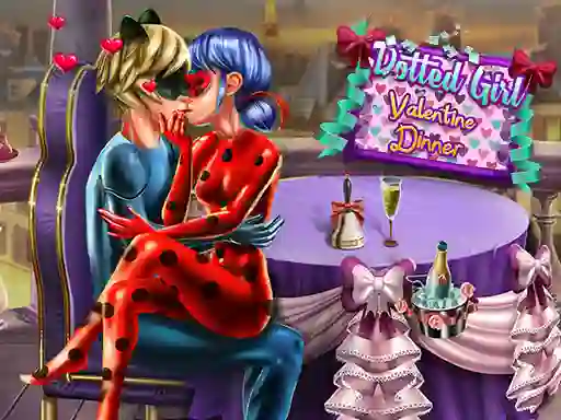 Dotted Girl Valentine Dinner เกมออนไลน์