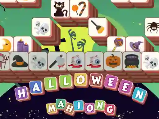 Halloween Mahjong Tiles เกมออนไลน์