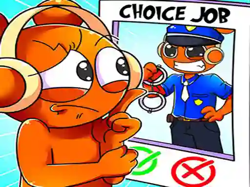 Sprunki Policeman For Kids เกมออนไลน์