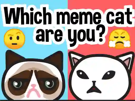 Which Meme Cat Are You? เกมออนไลน์