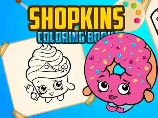 Shopkins Coloring Book เกมออนไลน์