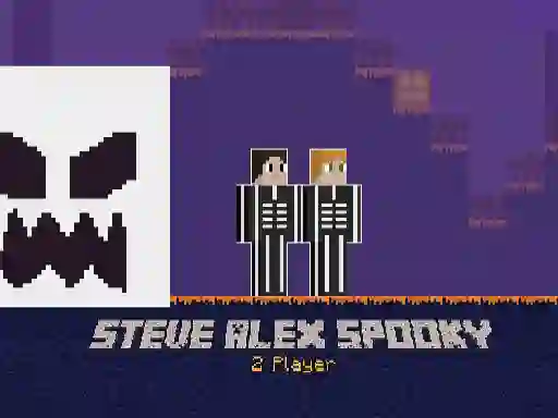 Steve Alex Spooky 2 Player เกมออนไลน์