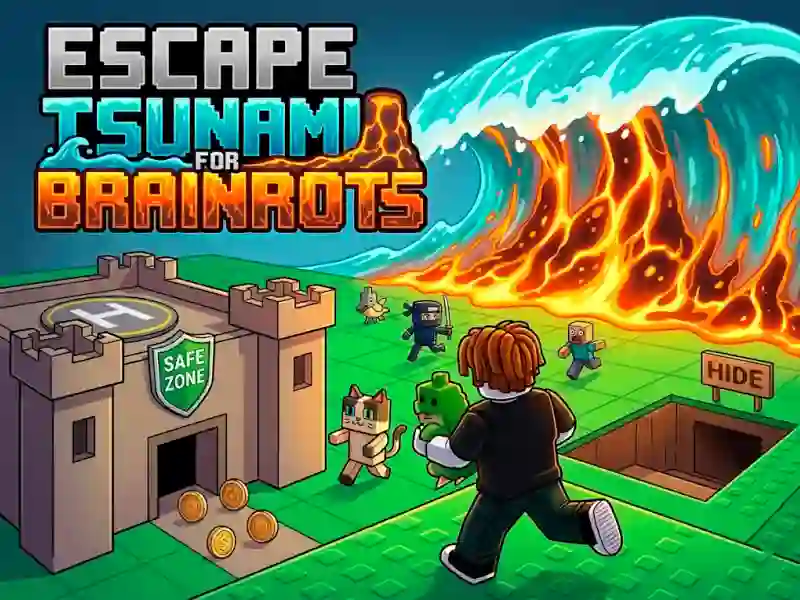 Escape Tsunami for Brainrots เกมออนไลน์
