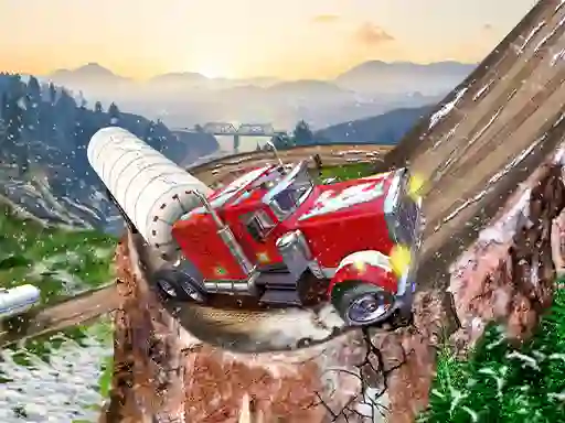 Semi Truck Snow Simulator เกมออนไลน์