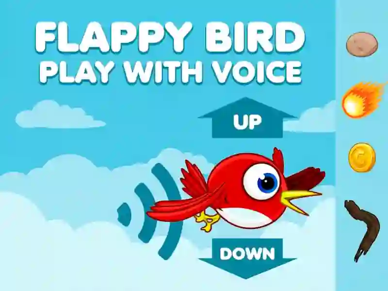 Flappy Bird Play with Voice เกมออนไลน์