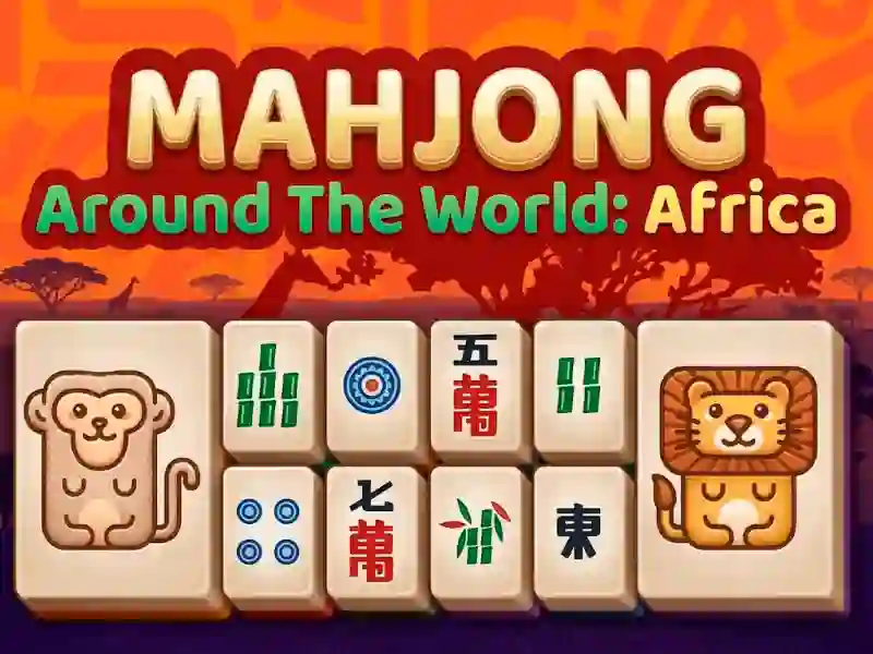 Mahjong Around The World Africa เกมออนไลน์