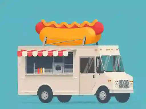 Food Trucks Jigsaw เกมออนไลน์