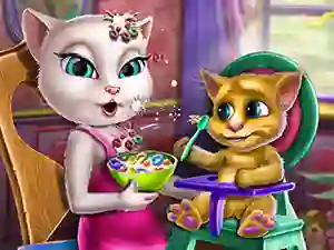 Angela Toddler Feed เกมออนไลน์