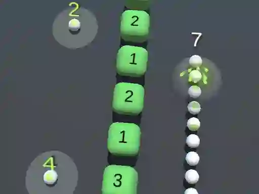 Snake 3D Block เกมออนไลน์