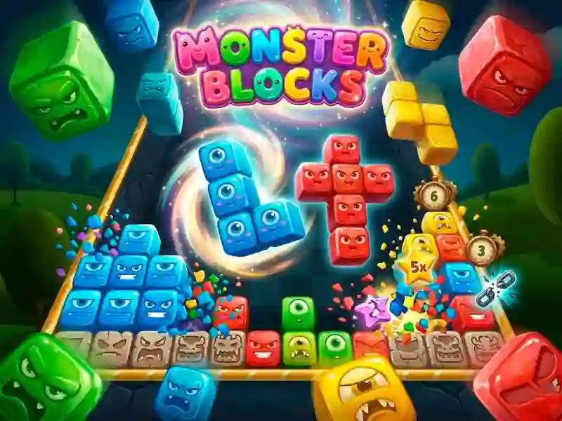 Monster Blocks เกมออนไลน์