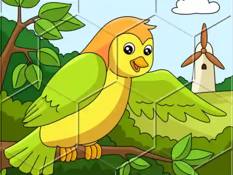 Birds Hex Jigsaw เกมออนไลน์