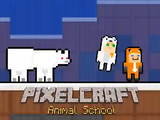 PixelCraft Animal School เกมออนไลน์