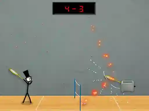 Stick Figure Badminton 3 เกมออนไลน์