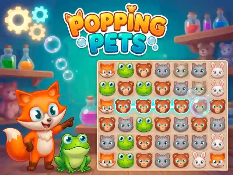 Popping Pets เกมออนไลน์