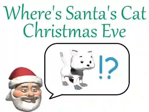 Where's Santa's Cat Christmas Eve เกมออนไลน์