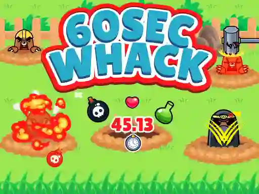 60 Second Whack เกมออนไลน์