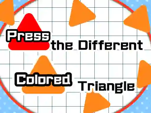 Press The Different Colored Triangle เกมออนไลน์