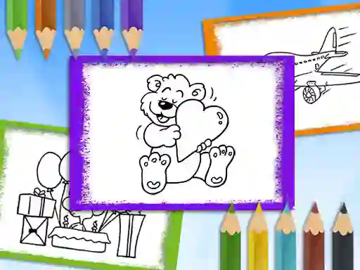 Cartoon Coloring Book เกมออนไลน์